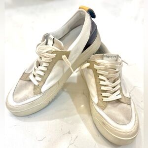 Oncept London White and Beige Sneakers- 8